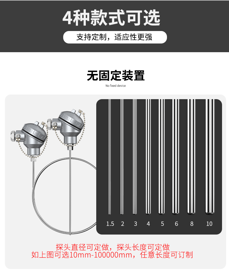 鎧裝熱電偶-阻10_http://m.512sc.cn_溫度儀表_第7張